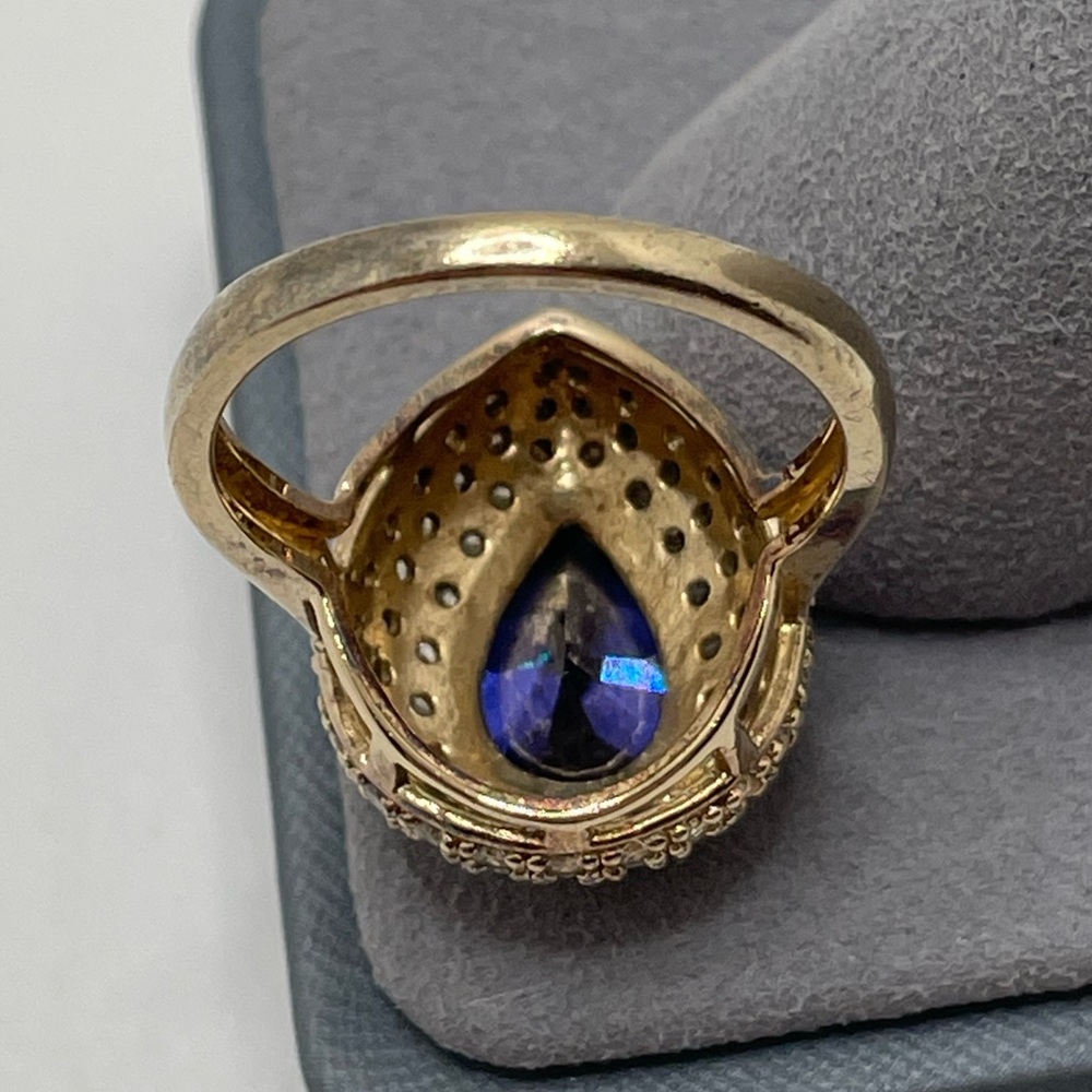 Ross Simons 925 Sterling Silver and Cubic Zirconia Ring Size 8 - Picture 4 of 13